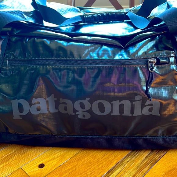 Patagonia Bags Patagonia 9l Black Hole Duffel Bag Black Shiny Euc